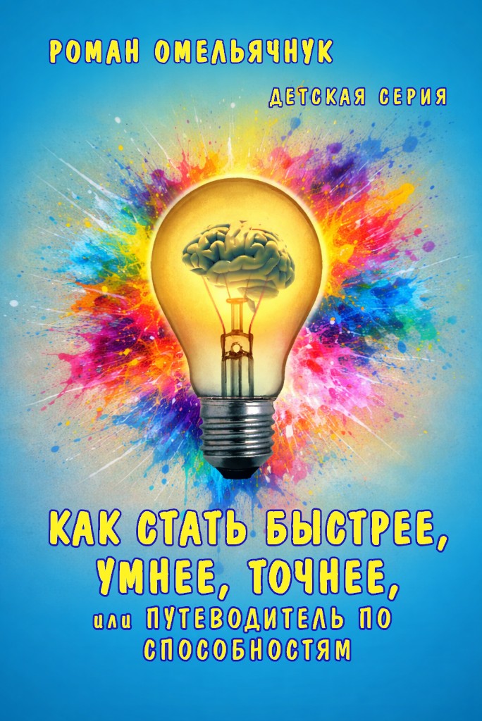 Обложка: Как стать быстрее, умнее, точнее, или путеводитель по способностям. Серия «Читаю, думаю, развиваюсь»